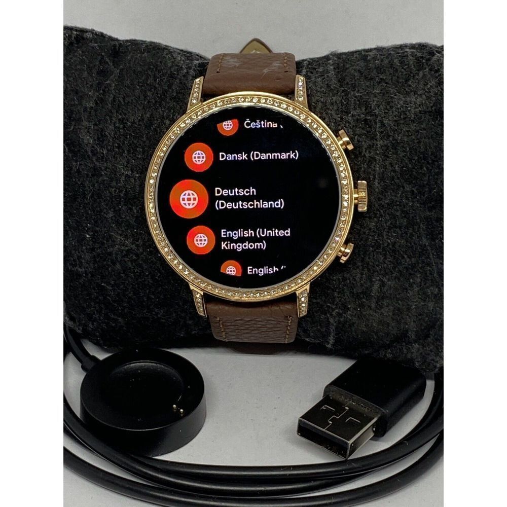 Fossil Gen 4 Authentic Digital Dial Smart Watch Custom Band FTW6011 LT447
